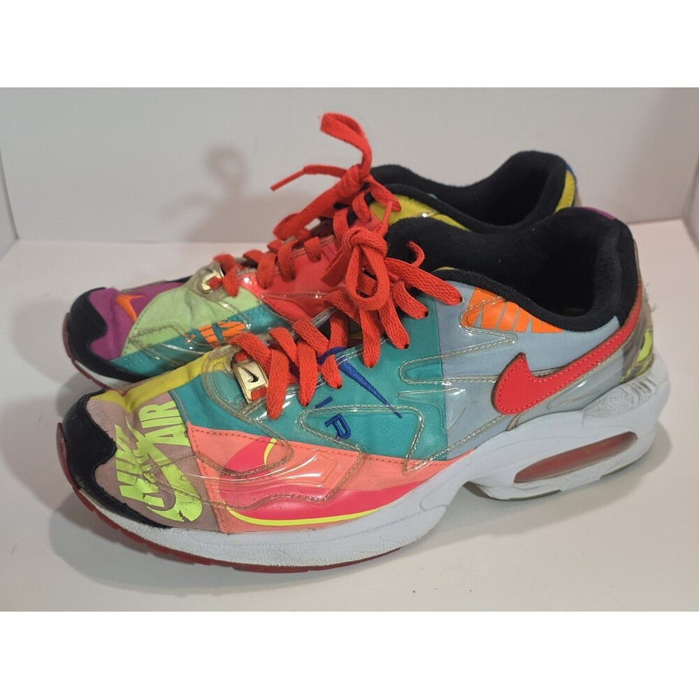 BV7406-001 / CJ6200-001 Nike Air Max 2 Light Atmos Black Bright Pink (Men's) 10